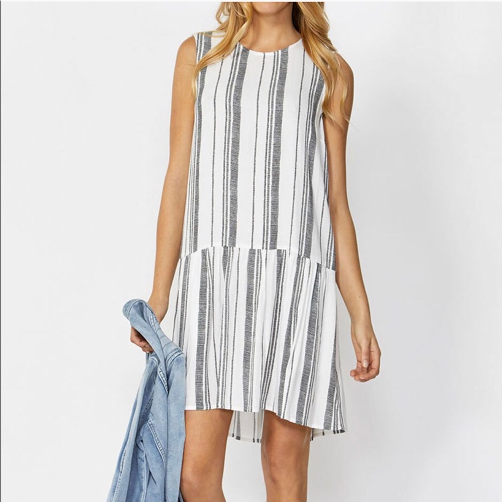 Decjuba Kara Dropped Waist Dress